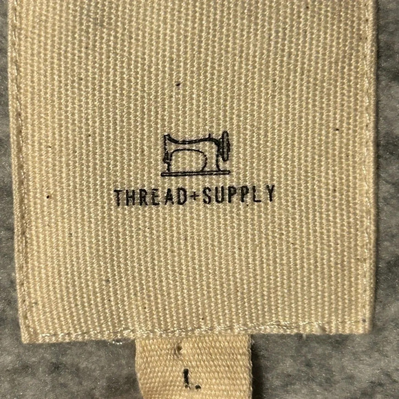 Thread & Supply quarter zip pullover sweatshirt - Picture 2 of 5